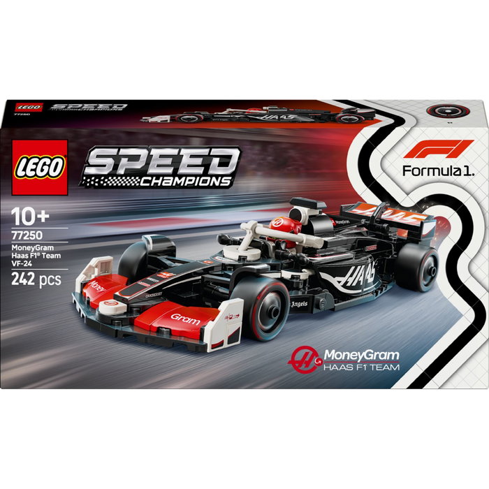 LEGO Speed Champions MoneyGram Haas Team VF-24 77250 Voiture de F1