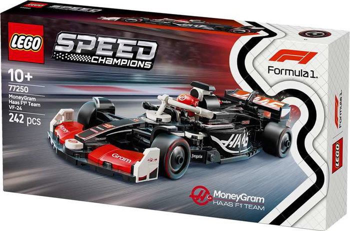 LEGO Speed Champions MoneyGram Haas Team VF-24 77250 Voiture de F1