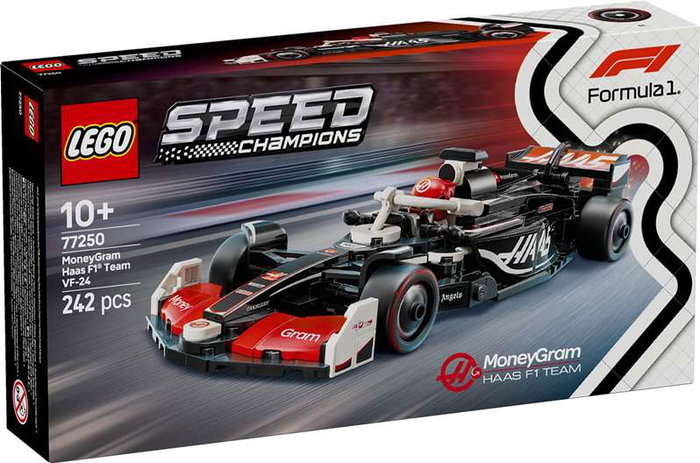 LEGO Speed Champions MoneyGram Haas Team VF-24 77250 Voiture de F1