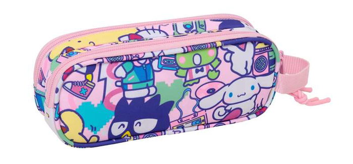 Safta Portatodo Boîte de rangement double 21 x 8 x 6 cm - Pour enfant à partir de 36 mois