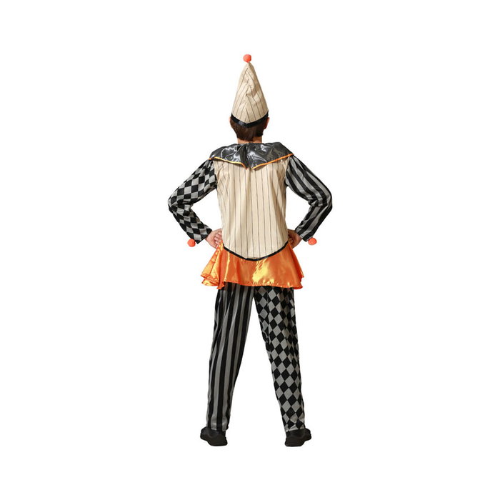 BigBuy Carnival Déguisement Arlequin Multicolore pour Enfants 10-12 Ans