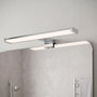 Éclairage de miroir LED 7 W CCT chromé