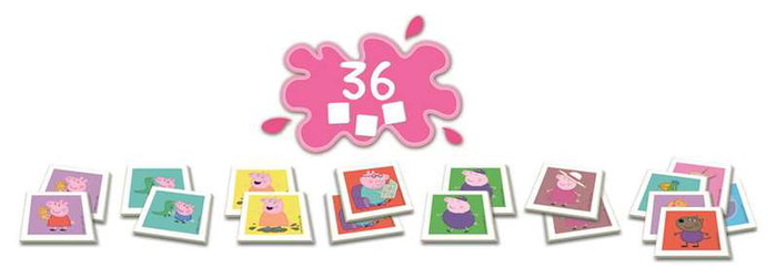 Educa Jeu de mémoire Peppa Pig Idendit