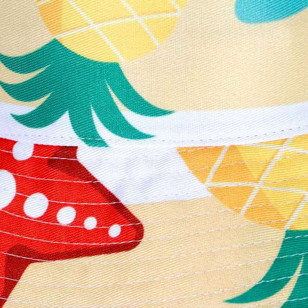 Karacter Bucke Sun - Gorro de pescador pour enfant - Taille 8 ans (50 cm) - En coton - Multicolore