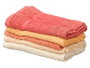 KINVARA Lot de 40 torchons de cuisine en coton 50x50 cm, Orange