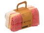 KINVARA Lot de 40 torchons de cuisine en coton 50x50 cm, Orange
