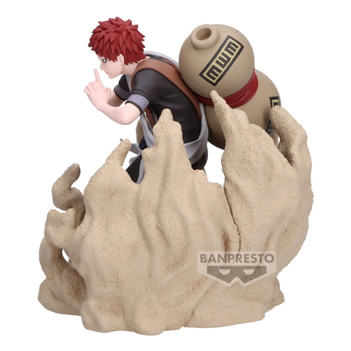 BANPRESTO Figurine Gaara Combination Battle 2 - Naruto Shippuden - 12 cm - Produit de collection - Âge recommandé 15 ans et plus