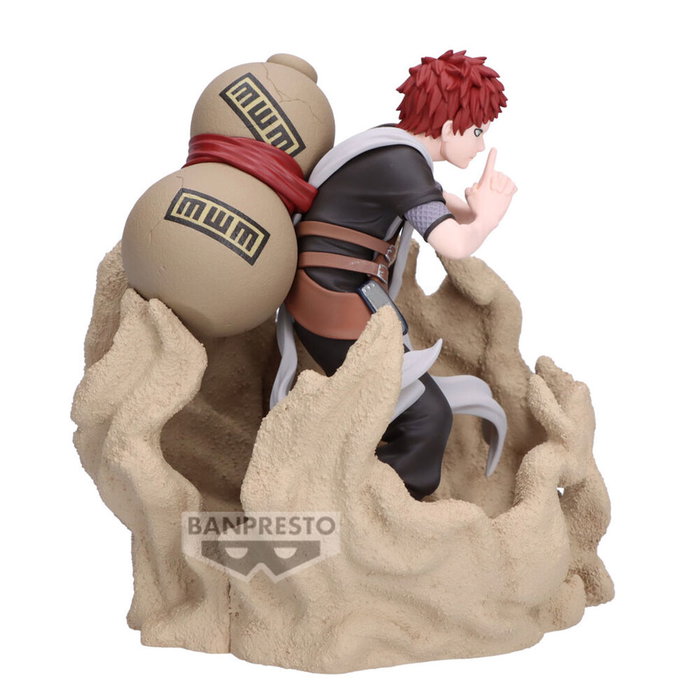 BANPRESTO Figurine Gaara Combination Battle 2 - Naruto Shippuden - 12 cm - Produit de collection - Âge recommandé 15 ans et plus
