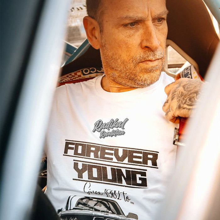 Radikal Revolution T-shirt Forever Young Blanc Taille S Radikal Revolution T-shirt Forever Young Blanc Taille S