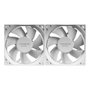 Tacens Anima AF8X2W Pack de 2 Ventilateurs 80 mm Blanc Silencieux 1800 RPM 14 dB