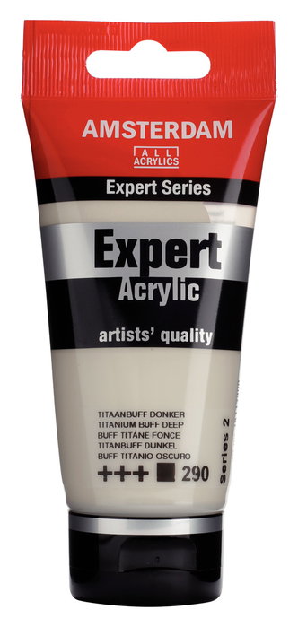 Amsterdam Expert Series Peinture Acrylique Tube 75 ml Buff Titanium Dark 290 Amsterdam Expert Series Peinture Acrylique Tube 75 ml Buff Titanium Dark 290