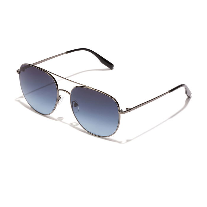 Hawkers Lunettes de Soleil SWAG Gun Metal Bleu Denim Unisexe