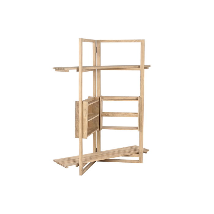 Étagère Home ESPRIT Naturel Bois de manguier Bois MDF 130 x 35 x 160 cm Étagère Home ESPRIT Naturel Bois de manguier Bois MDF 130 x 35 x 160 cm