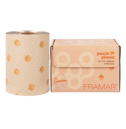 Framar Peach Please Embossed Roll 320 FT