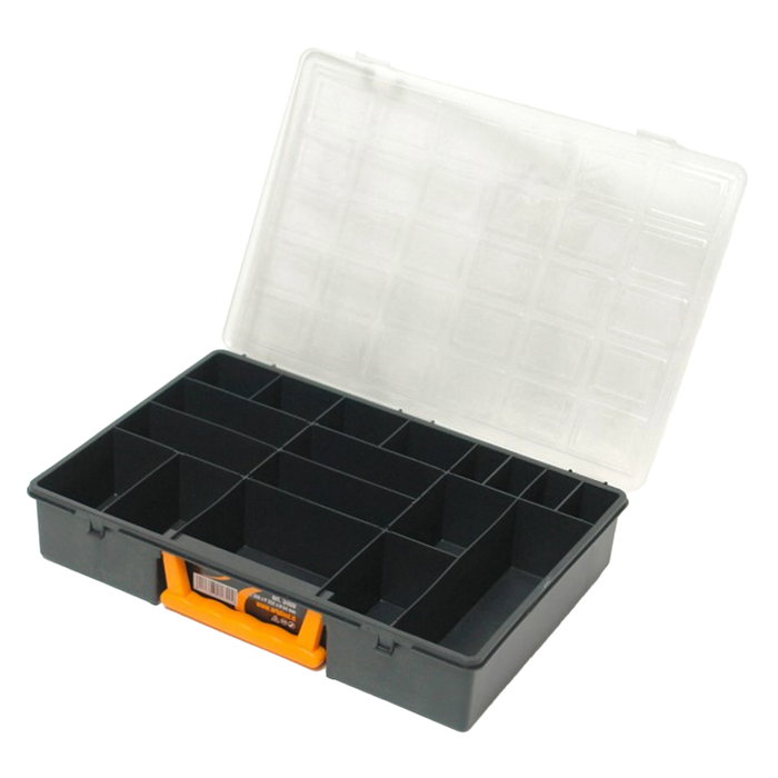 ART PLAST Maletín Organizador Plastico 16 Compartimentos 360x252x64 mm ART PLAST Maletín Organizador Plastico 16 Compartimentos 360x252x64 mm