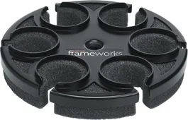 Frameworks Bandeja Pour 6 Microphones Support 181x181x28mm Charge Max 4kg
