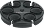 Frameworks Bandeja Pour 6 Microphones Support 181x181x28mm Charge Max 4kg