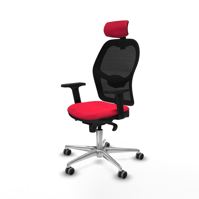 Piqueras y Crespo Chaise de Bureau avec Appui-tête Jorquera 2D086G2 Rouge Piqueras y Crespo Chaise de Bureau avec Appui-tête Jorquera 2D086G2 Rouge