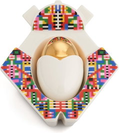 Alessi ESA05 1 Figurine de la Nativité en Porcelaine Décorée à la Main