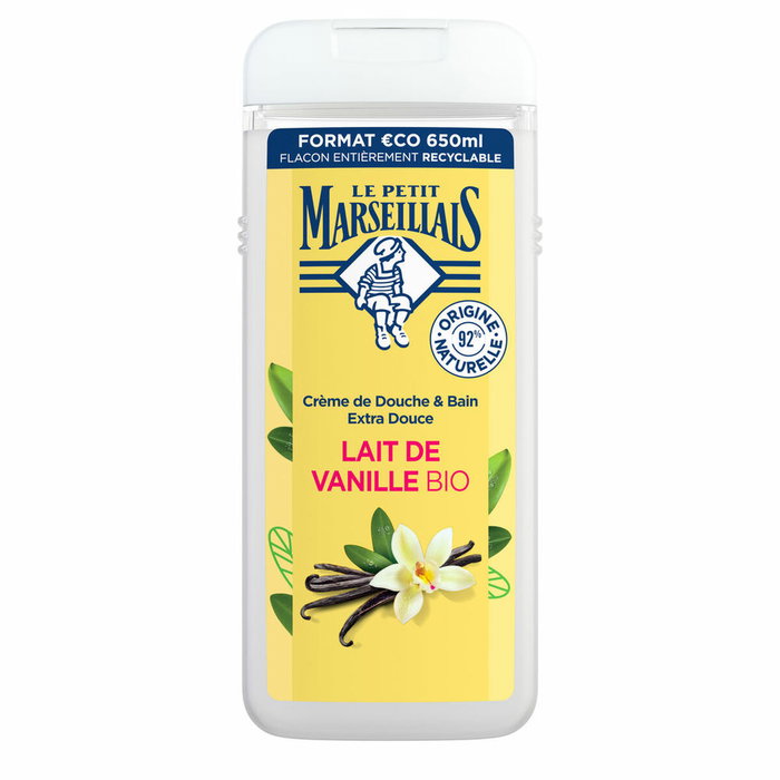 Le Petit Marseillais Gel douche au lait de vanille 650 ml