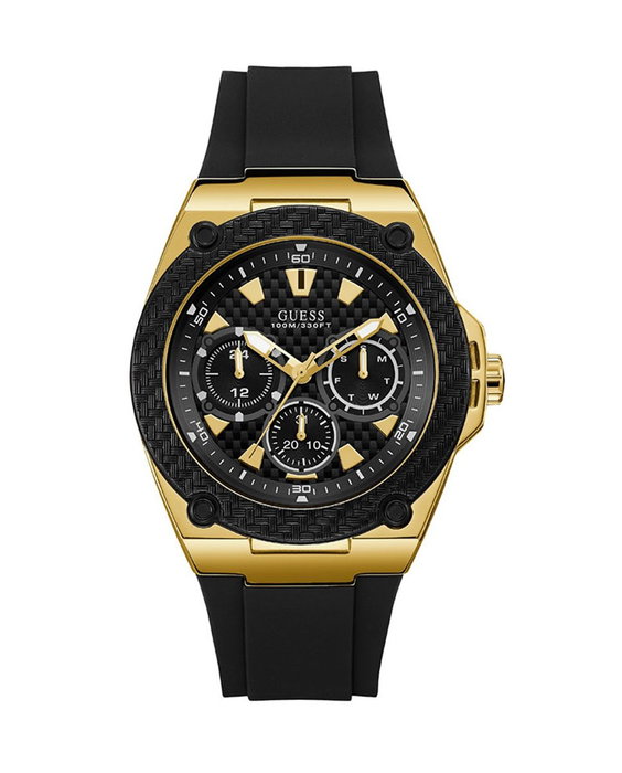 Guess W1049G5 - Montre analogique dorée et noire Guess W1049G5 - Montre analogique dorée et noire