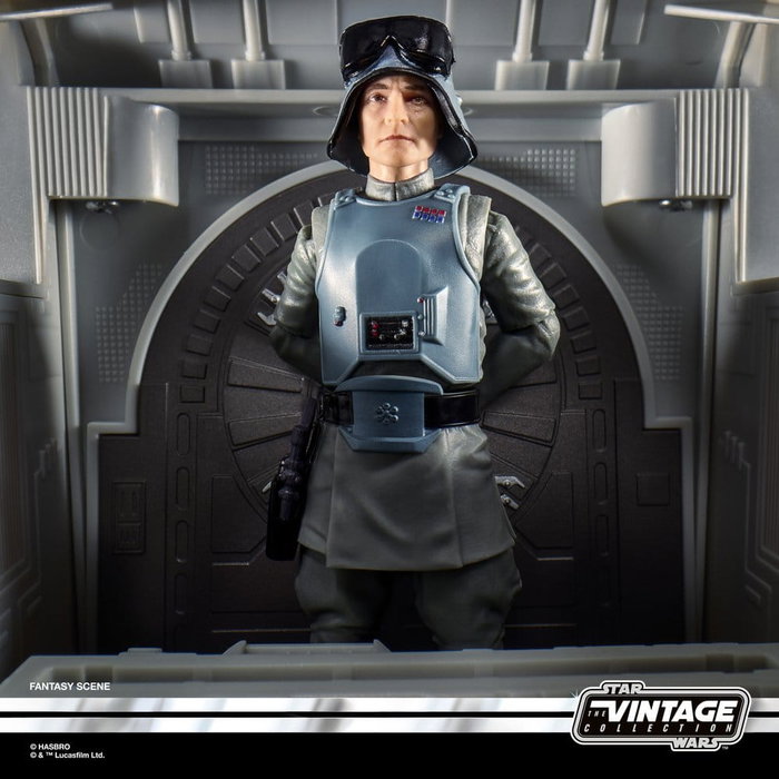 Hasbro Star Wars The Vintage Collection Figurine Général Veers (Commandant AT-AT) 9,5 cm