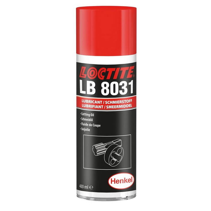 Loctite LB 8031 Spray d'huile de coupe 400ml Loctite LB 8031 Spray d'huile de coupe 400ml