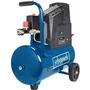 Scheppach HC30ox Compresseur d'air 24 litres 1100W 8 bar avec cuve et roues pour peinture et travaux