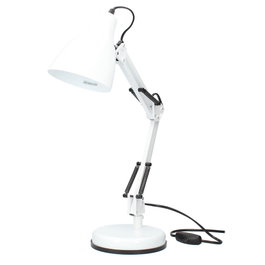 GSC Evolution Flexo sobremesa Focus E27 Blanco