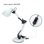 GSC Evolution Flexo sobremesa Focus E27 Blanco