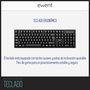 Clavier Ewent EW3281 Noir Espagnol Qwerty QWERTY