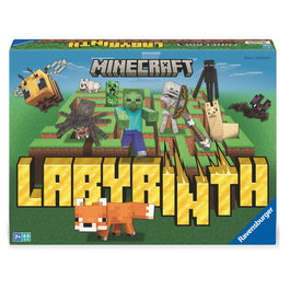 Ravensburger - Jeu de Société Labyrinth Minecraft - À partir de 7 ans - Durée de Partie 30 Minutes - 2 à 4 Joueurs