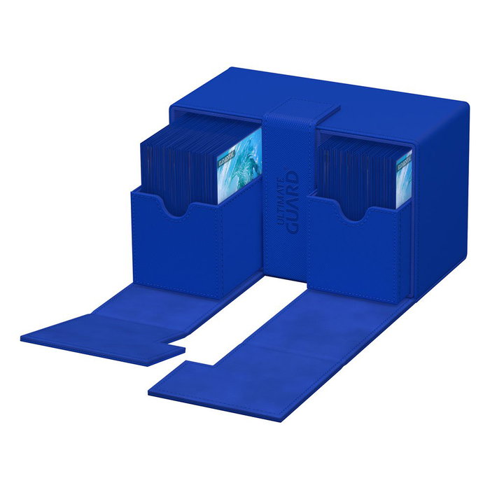 Ultimate Guard Twin Flip'n'Tray 160+ Xenoskin - Bleu