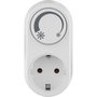Rev Prise adaptatrice avec variateur LED intégré blanc EMD201