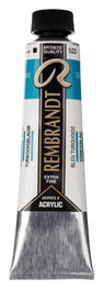 Rembrandt Peinture acrylique Azul Turquesa 522, 40 ml