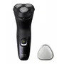 Philips X3021 Rasoir Électrique Rechargeable 3 Têtes Noir, Mouillé et Sec