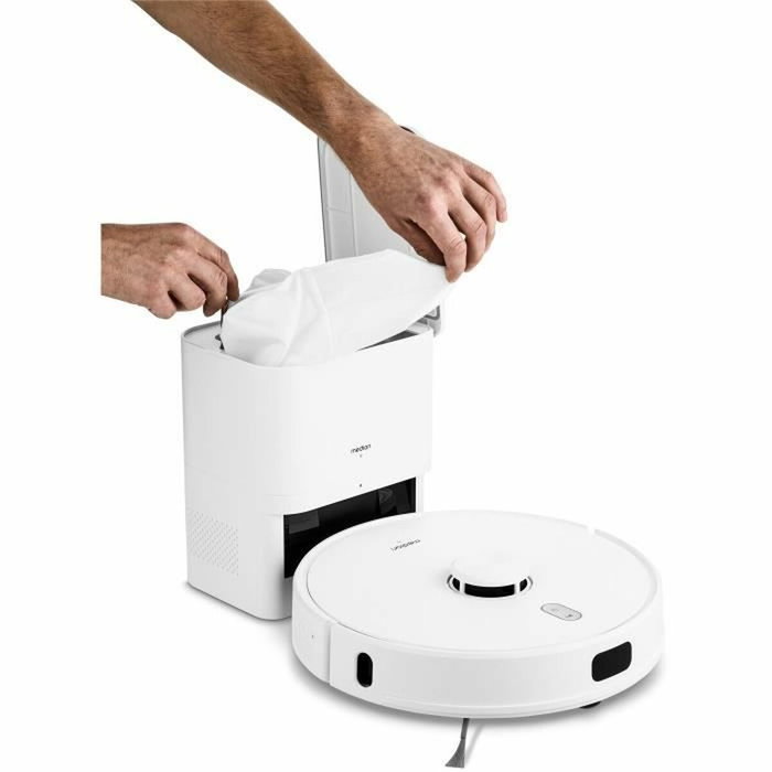 Medion X41 SW+ Robot Aspirateur Laveur avec Station de Vidage, Blanc Medion X41 SW+ Robot Aspirateur Laveur avec Station de Vidage, Blanc