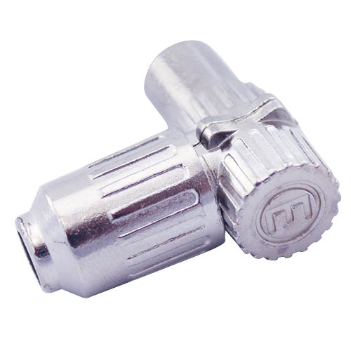 GSC Evolution Conector hembra TV acodado metálico GSC Evolution Conector hembra TV acodado metálico