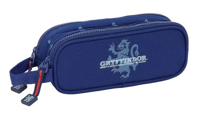 Safta Trousse Fourre-Tout Double Harry Potter Captain Blue marine