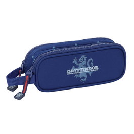 Trousse Fourre-Tout Double Harry Potter Captain Blue marine 21 x 8 x 6 cm