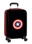 Safta - Valise Cabine 20" Captain America pour Enfant - 34,5 x 55 x 20 cm - Recommandé de 3 ans
