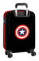 Safta - Valise Cabine 20" Captain America pour Enfant - 34,5 x 55 x 20 cm - Recommandé de 3 ans