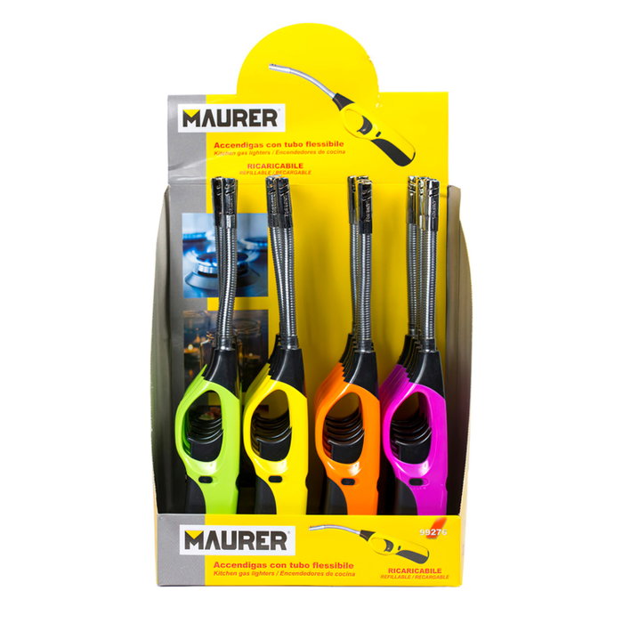 MAURER Encendedor de cocina con llama tubo flexible 280 mm
