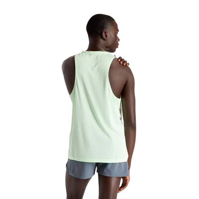 Débardeur Homme New Balance Athletics Singlet Vert clair XL Débardeur Homme New Balance Athletics Singlet Vert clair XL
