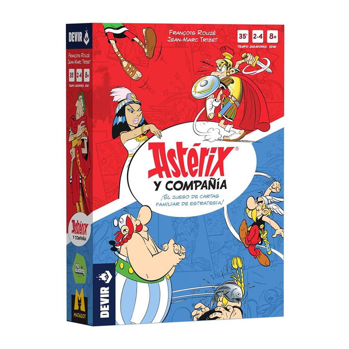 Devir Jeu de cartes Astérix et Compagnie