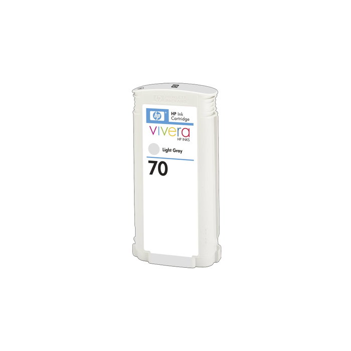 HP Cartouche d'encre 70 C9451A Gris clair 130ml pour Designjet Z2100, Z3100, Z3200 HP Cartouche d'encre 70 C9451A Gris clair 130ml pour Designjet Z2100, Z3100, Z3200