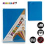 PINCELLO Jeu de 10 feuilles de mousse EVA bleu marine 20x30 cm