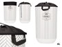 KIPIT Sac de rangement 40L avec fermeture tissu vintage