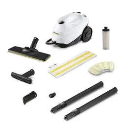 Karcher SC 3 Easy Fix - Nettoyeur vapeur 1900 W, 3.5 bar, 1 L, 110 g/min, élimine 99.99% des bactéries, buse et cartouche EasyFix