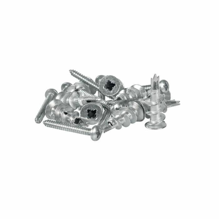 Rapid Chevilles Autoforeuses Métal pour Cloison Plâtre 6-16mm - Lot de 10